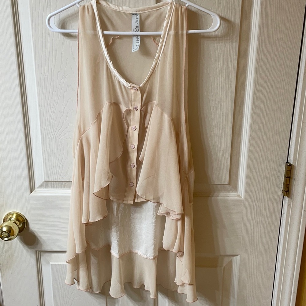 Free People New Romantics Blouse